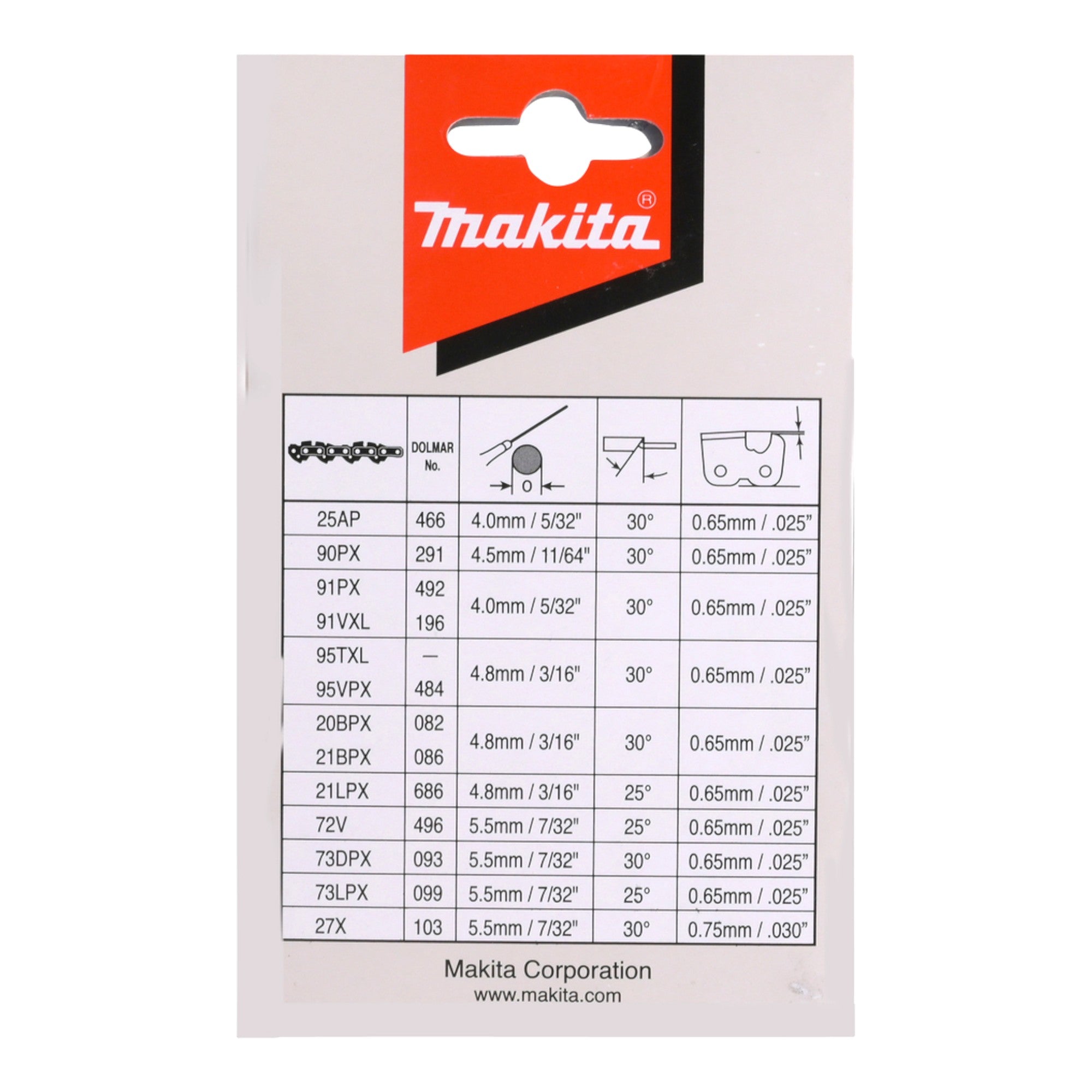 Makita 90PX Saegekette 3 8 1 1 mm 40 cm 56 TG 191H03 4 Ersatzteil fuer DUC 307 353 UC 011 G 012 G 015 G 016 G 4041 A 2 - toolbrothers