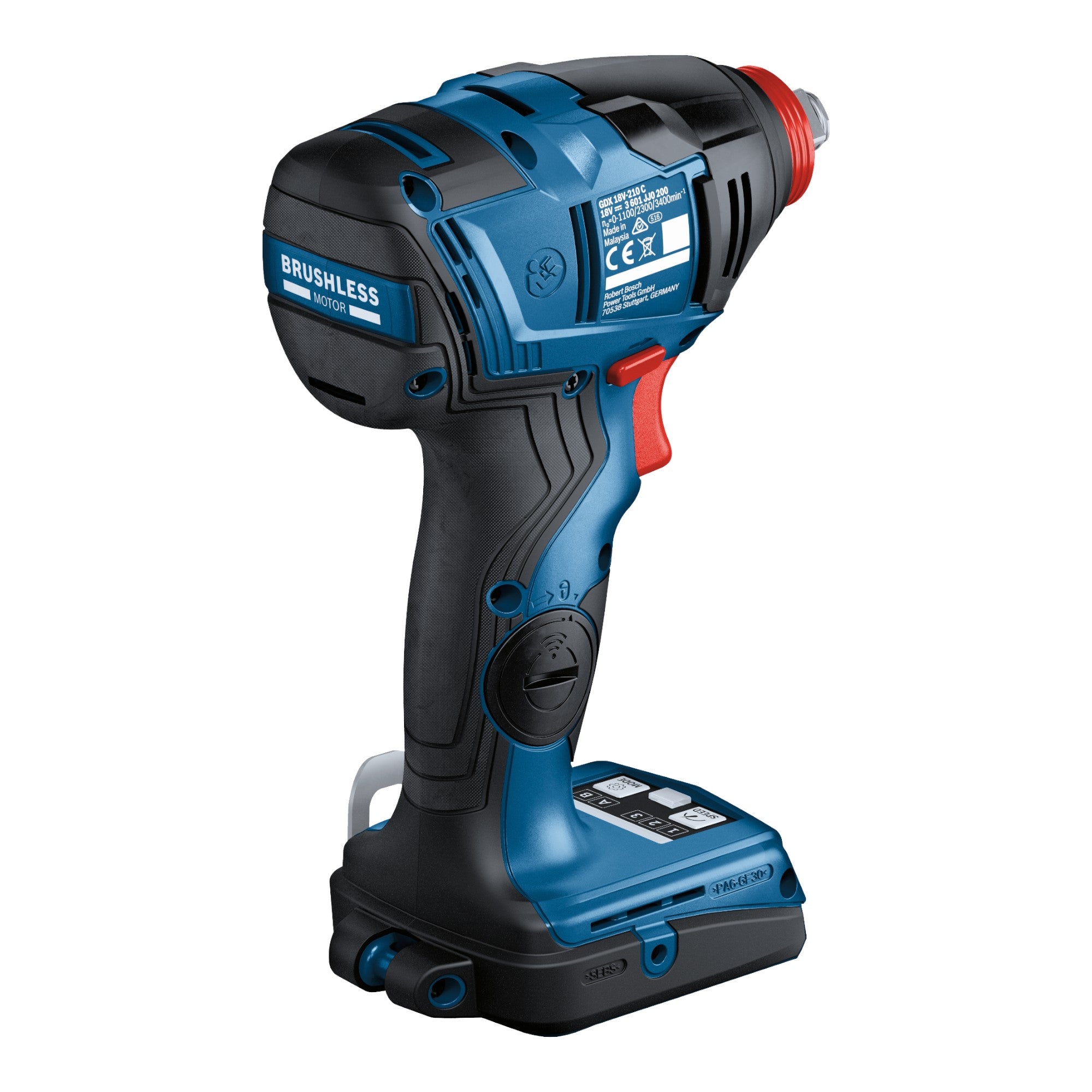 Bosch GDX 18V 210 C Professional Akku Drehschlagschrauber 18 V 210 Nm Brushless GCY 42 Bluetooth Modul ohne Akku ohne Ladegeraet 1 - toolbrothers