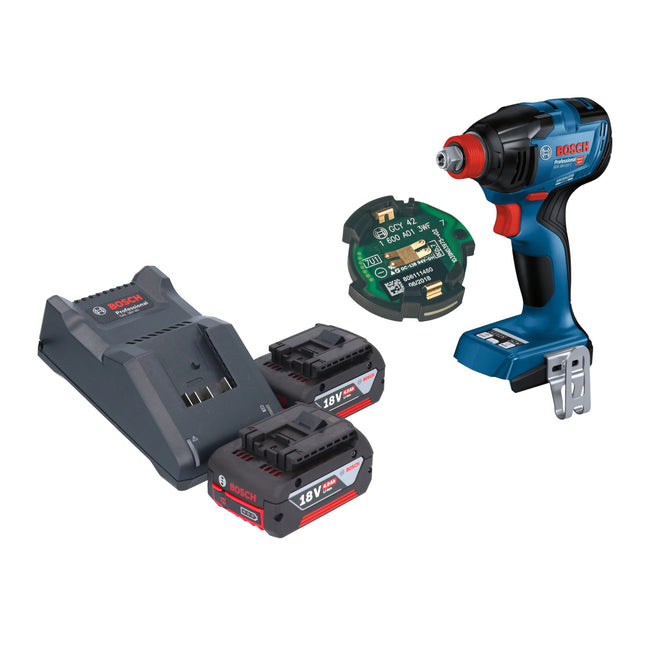 Bosch GDX 18V 210 C Professional Akku Drehschlagschrauber 18 V 210 Nm Brushless 2x Akku 4 0 Ah Ladegeraet GCY 42 Bluetooth Modul 0 - toolbrothers