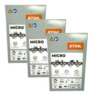 Stihl 3x 1 4 Picco Micro 3 PM3 Saegekette 30 cm 1 4 P 1 1 mm 65 TG 3 Stueck 3x 36700000065  0 - toolbrothers