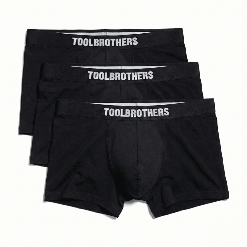 Toolbrothers Boxer Shorts Black 3er Pack Groesse L  0 - toolbrothers
