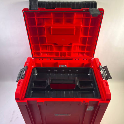 Qbrick System PRO Cart 2 0 Plus RED ULTRA HD stapelbar 490 x 415 x 660 mm 29 l IP54 abnehmbarer Doppelteleskopgriff Leicht Gebraucht 2 - toolbrothers