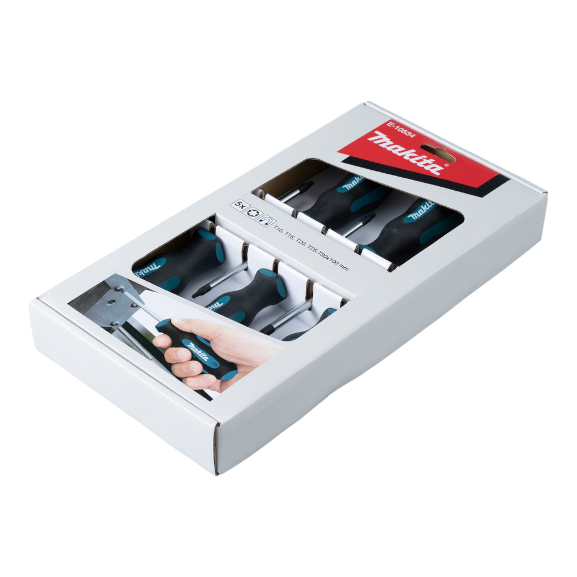 Makita Schraubendreher Set 5 teilig T10 T15 T20 T25 T30 E 10534  4 - toolbrothers
