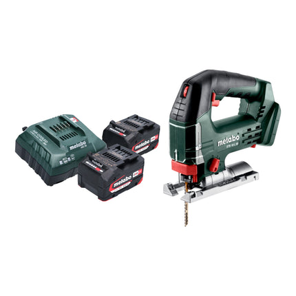 Metabo STB 18 L 90 Akku Stichsaege 18 V 90 mm 2x Akku 4 0 Ah Ladegeraet 0 - toolbrothers