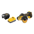 DeWalt DCS 438 E1 Akku Multimaterialschneider 18 V 76 mm Brushless 1x Powerstack Akku 1 7 Ah Ladegeraet 0 - toolbrothers