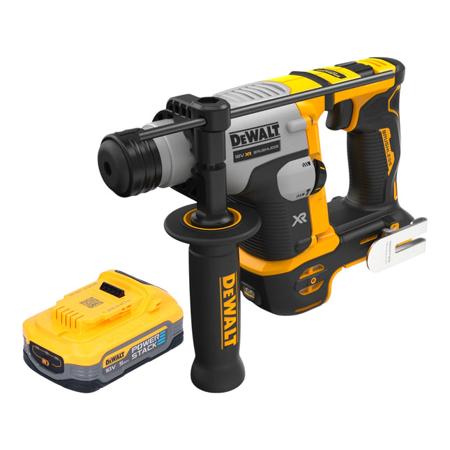 DeWalt DCH 172 N Akku Bohrhammer 18 V 1 4 J SDS plus Brushless 1x Powerstack Akku 5 0 Ah ohne Ladegeraet 0 - toolbrothers