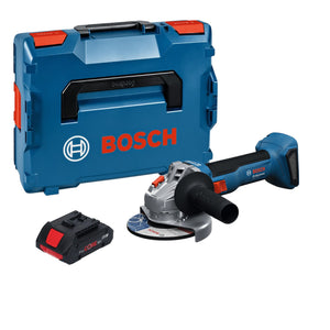 Bosch GWS 18V-8 Professional Akku Winkelschleifer 18 V 125 mm Brushless + 1x ProCORE Akku 4,0 Ah + L Boxx - ohne Ladegerät