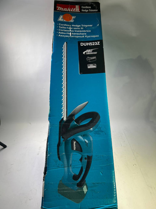 Makita DUH 523 Z 18V Li Ion Akku Heckenschere mit 52 cm Schnittlaenge Solo Stark Gebraucht 1 - toolbrothers