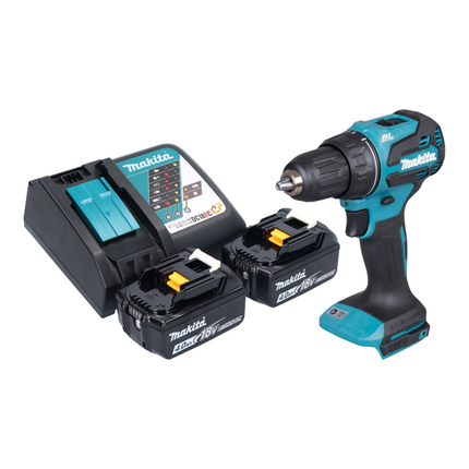 Makita DDF 490 RM Akku Bohrschrauber 18 V 65 Nm 1 2 Brushless 2x Akku 4 0 Ah Ladegeraet 0 - toolbrothers