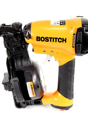 Bostitch RN46K-2-E Druckluft Nagler + RC10SQ-E Baustellen Kompressor 9,4 Liter + Druckluftschlauch 30m + Koffer - Toolbrothers