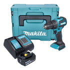 Makita DHP 490 ST1J Akku Schlagbohrschrauber 18 V 65 Nm Brushless 1x Akku 5 0 Ah Ladegeraet Makpac 0 - toolbrothers