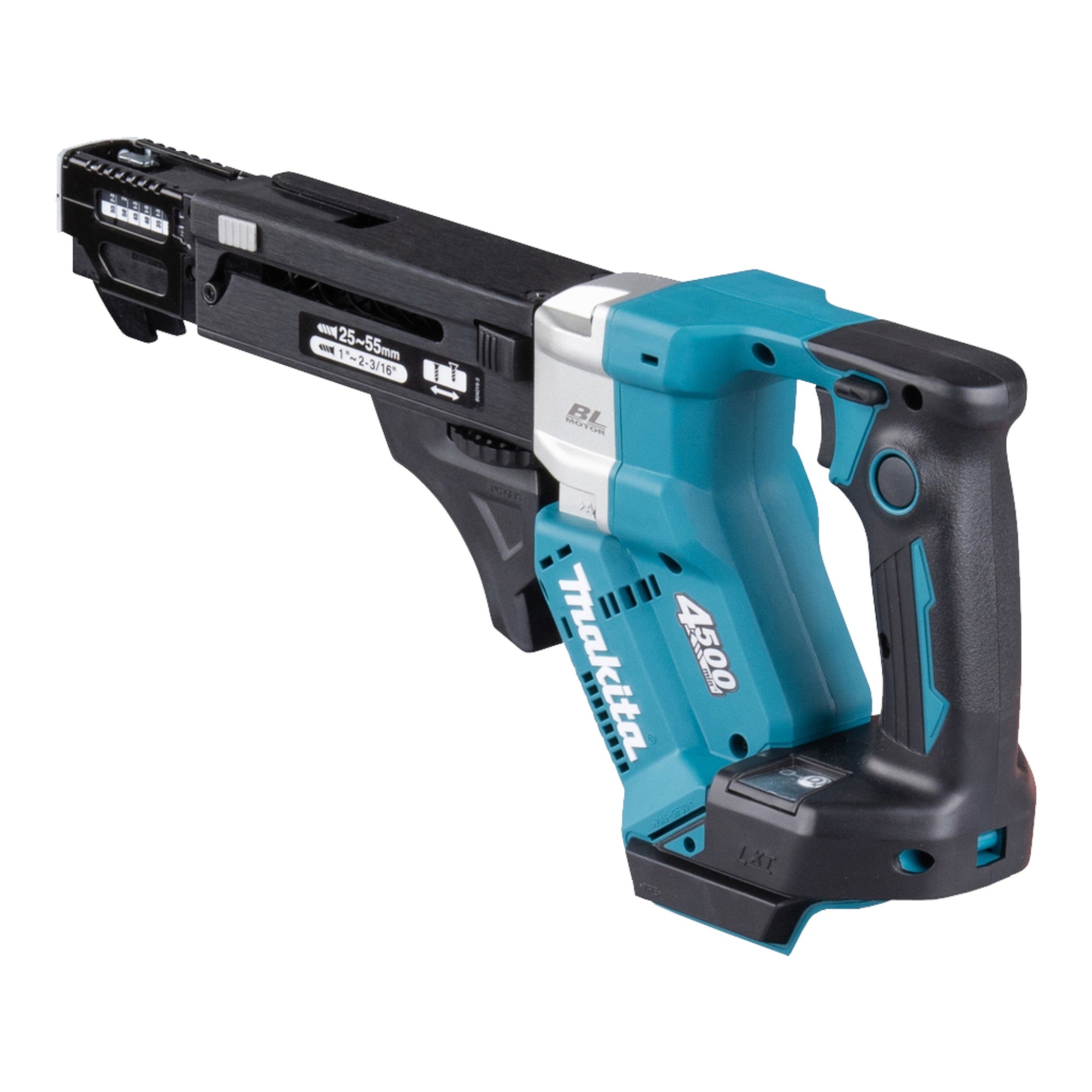 Makita DFR 552 SM1 Akku Magazinschrauber 18 V 25 55 mm Brushless 1x Akku 4 0 Ah Ladegeraet 3 - toolbrothers