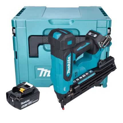 Makita DBN 610 T1J Akku Stauchkopfnagler 18 V 32 64 mm Brushless 1x Akku 5 0 Ah Makpac ohne Ladegeraet 0 - toolbrothers