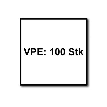Fischer ULTRACUT FBS II A4 Betonschraube 10x100 mm 100 Stk. ( 548744 ) Sechskantkopf SW15 Unterlegscheibe 45/35/15 A4 Edelstahl - Toolbrothers