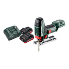 Metabo ST 18 L 90 Akku Stichsaege 18 V 90 mm 2x LiHD Akku 4 0 Ah Ladegeraet 0 - toolbrothers