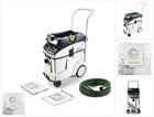 Festool CTM 48 E AC CLEANTEC Absaugmobil 48l Staubkl. M ( 574991 ) + Entsorgungssack ENS-CT - Toolbrothers