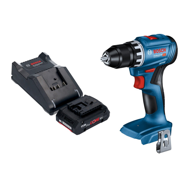 Bosch GSR 18V 45 Professional Akku Bohrschrauber 18 V 45 Nm Brushless 1x ProCORE Akku 4 0 Ah Ladegeraet 0 - toolbrothers