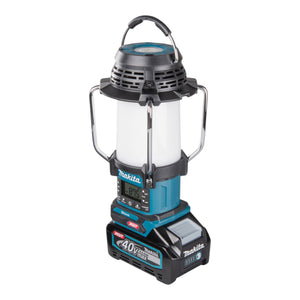 Makita MR 010 GZ Akku Radio mit Laterne 40 V max. FM / Bluetooth 1000 lm Solo - ohne Akku, ohne Ladegerät