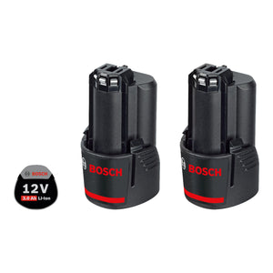 Bosch 2 x GBA 12V 3.0Ah Akku Set 12 V 3,0 Ah Li-Ion 2 Stück ( 1600A00X7D )