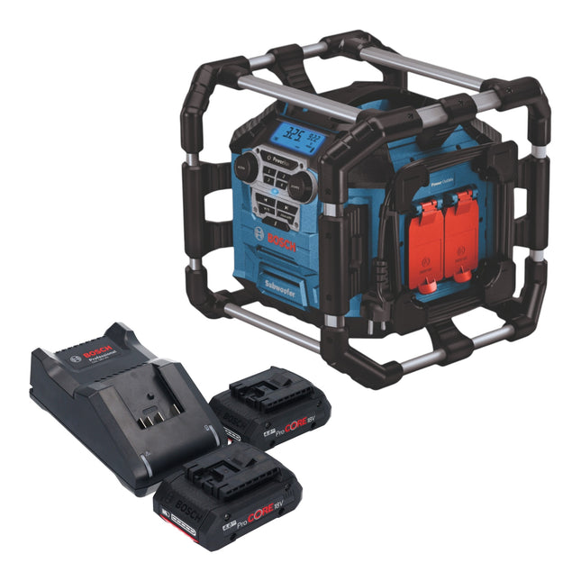 Bosch GPB 18V 5 C Professional Akku Radio 18 V Bluetooth 2x ProCORE Akku 4 0 Ah Ladegeraet 0 - toolbrothers