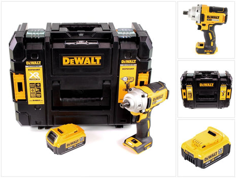 DeWalt DCF 894 NT Akku Schlagschrauber 18 V 447 Nm 1/2" Brushless + 1x Akku 4,0 Ah + TSTAK - ohne Ladegerät - Toolbrothers