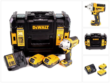 DeWalt DCF 894 M2 Akku Schlagschrauber 18 V 447 Nm 1/2" Brushless + 2x Akku 4,0 Ah + Ladegerät + TSTAK - Toolbrothers