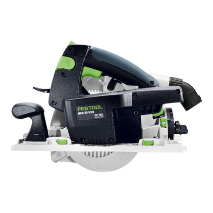 Festool HKC 55 KEB Basic Akku Handkreissaege 18 V 160 mm Brushless 1x Akku 5 0 Ah Ladegeraet Systainer 4 - toolbrothers