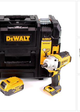 DeWalt DCF 894 NT Akku Schlagschrauber 18 V 447 Nm 1/2" Brushless + 1x Akku 5,0 Ah + TSTAK - ohne Ladegerät - Toolbrothers