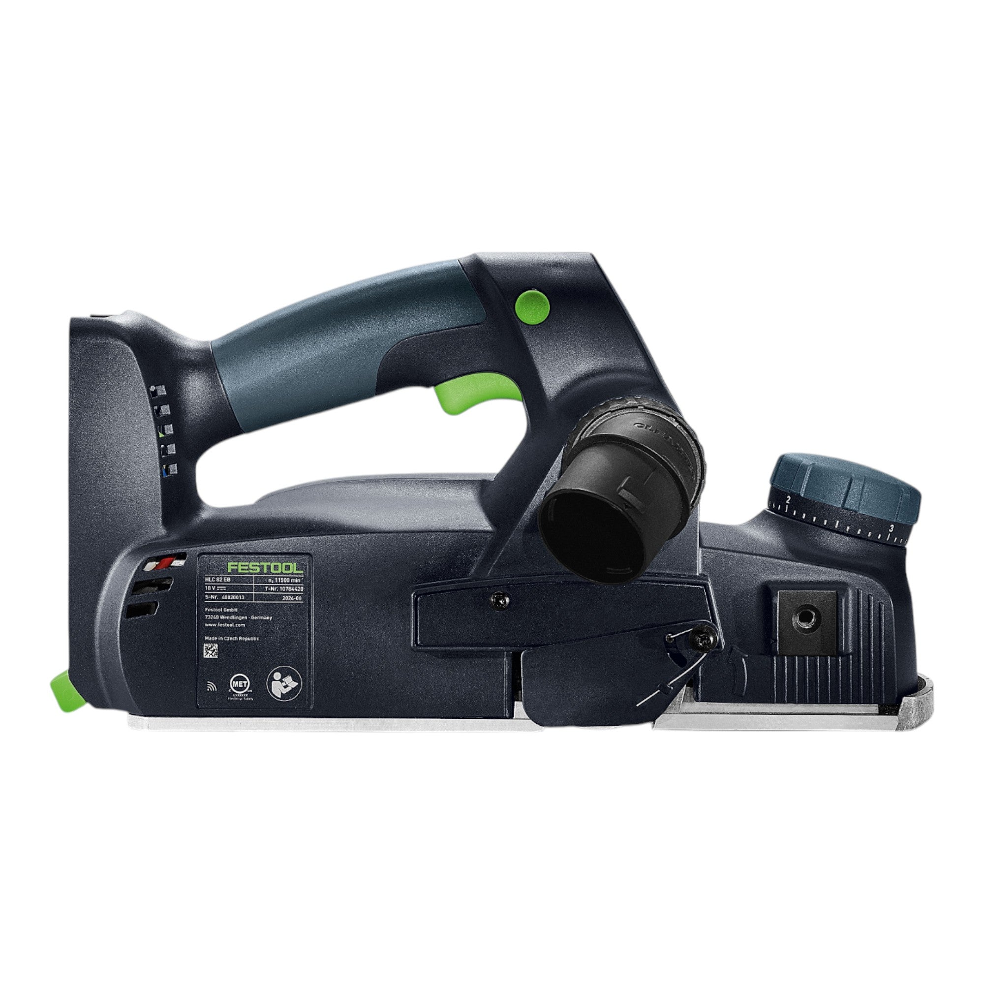 Festool HLC 82 EB Basic Akku Hobel 18 V 82 mm Brushless 2x Akku 5 0 Ah Ladegeraet Systainer 4 - toolbrothers