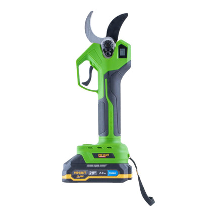 Procraft ES32Li Akku Astschere 20 V Brushless 1x Akku 2 0 Ah Ladegeraet Koffer 2 - toolbrothers