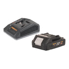 Procraft Starter Pack C20 4 Ladegeraet 20 V 4 A 1x 20 2A Akku 2 0 Ah 0 - toolbrothers