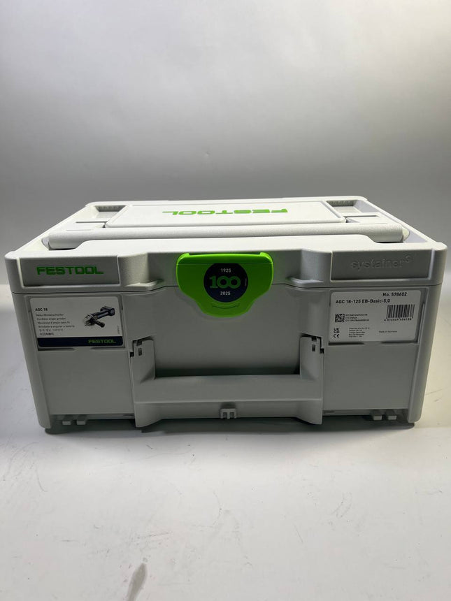 Festool AGC 18 125 EB Basic Akku Winkelschleifer 18 V 125 mm Koffer Leicht Gebraucht 0 - toolbrothers