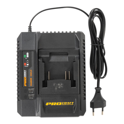 Procraft Starter Pack C20 6 5 Schnell Ladegeraet 20 V 6 5 A 2x 20 8 Akku 8 0 Ah 4 - toolbrothers