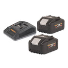 Procraft Starter Pack C20 6 5 Schnell Ladegeraet 20 V 6 5 A 2x 20 8 Akku 8 0 Ah 0 - toolbrothers
