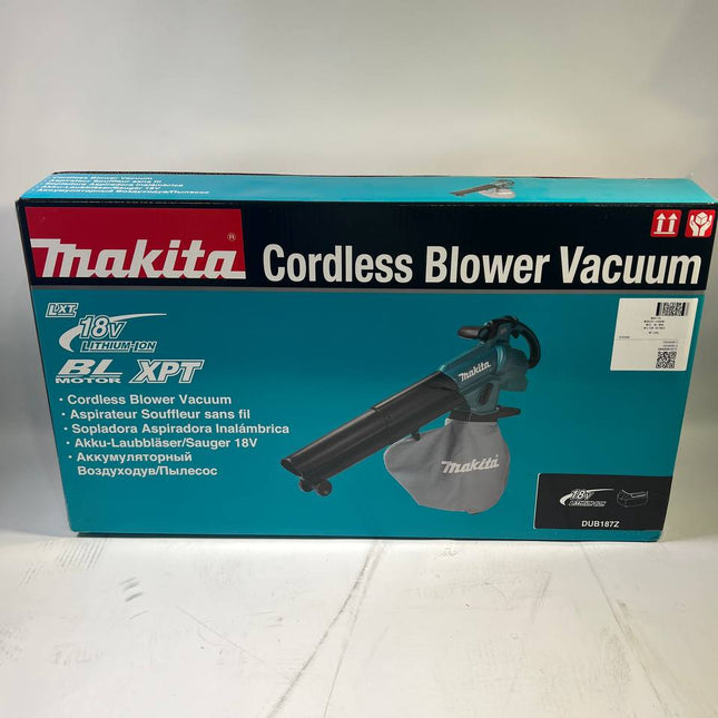 Makita DUB 187 Z Akku Laubblaeser und Laubsauger 18 V Brushless Solo Unvollstaendig 1 - toolbrothers