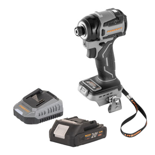 Procraft Industrial ID20Abb Akku Schlagschrauber 20 V 180 Nm 1 4 1x Akku 2 0 Ah Ladegeraet 0 - toolbrothers
