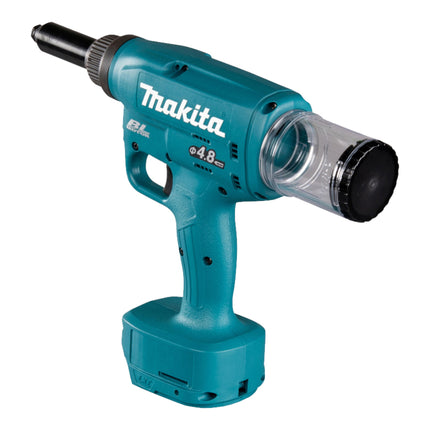 Makita DRV 150 M1 Akku Blindnietsetzgeraet 18 V 10 kN 2 4 4 8 mm Brushless 1x Akku 4 0 Ah ohne Ladegeraet 3 - toolbrothers