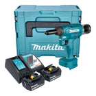 Makita DRV 150 RMJ Akku Blindnietsetzgeraet 18 V 10 kN 2 4 4 8 mm Brushless 2x Akku 4 0 Ah Ladegeraet Makpac 0 - toolbrothers