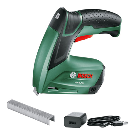 Bosch PTK 3 6 V Li Akku Tacker 3 6 V 4 10 mm Ladegeraet 0603968200  1 - toolbrothers