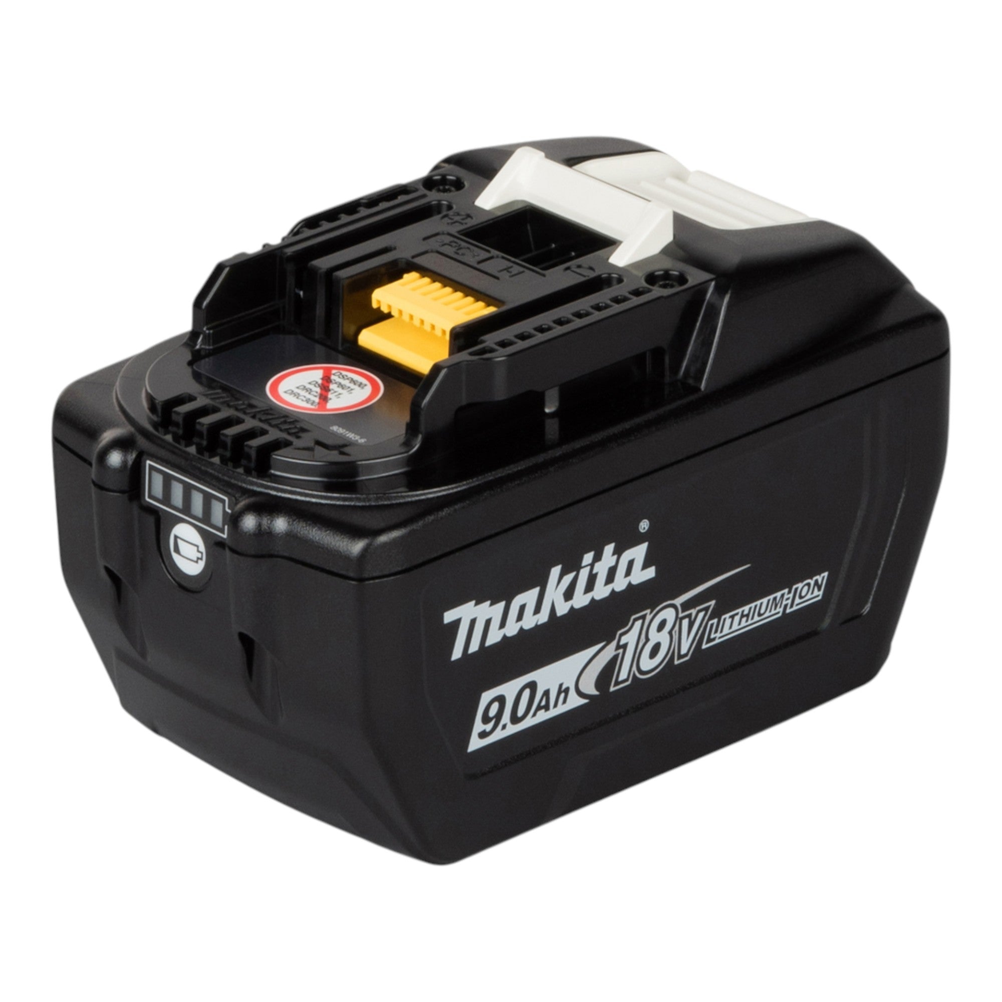 Makita BL 1890 Akku 18 V 9 0 Ah 9000 mAh Li Ion LXT 1915H4 0 mit Ladestandanzeige 2 - toolbrothers