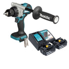 Makita DDF 492 RM Akku Bohrschrauber 18 V 141 Nm Brushless 2x Akku 4 0 Ah Ladegeraet 0 - toolbrothers