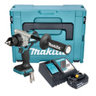 Makita DDF 492 RG1J Akku Bohrschrauber 18 V 141 Nm Brushless 1x Akku 6 0 Ah Ladegeraet Makpac 0 - toolbrothers