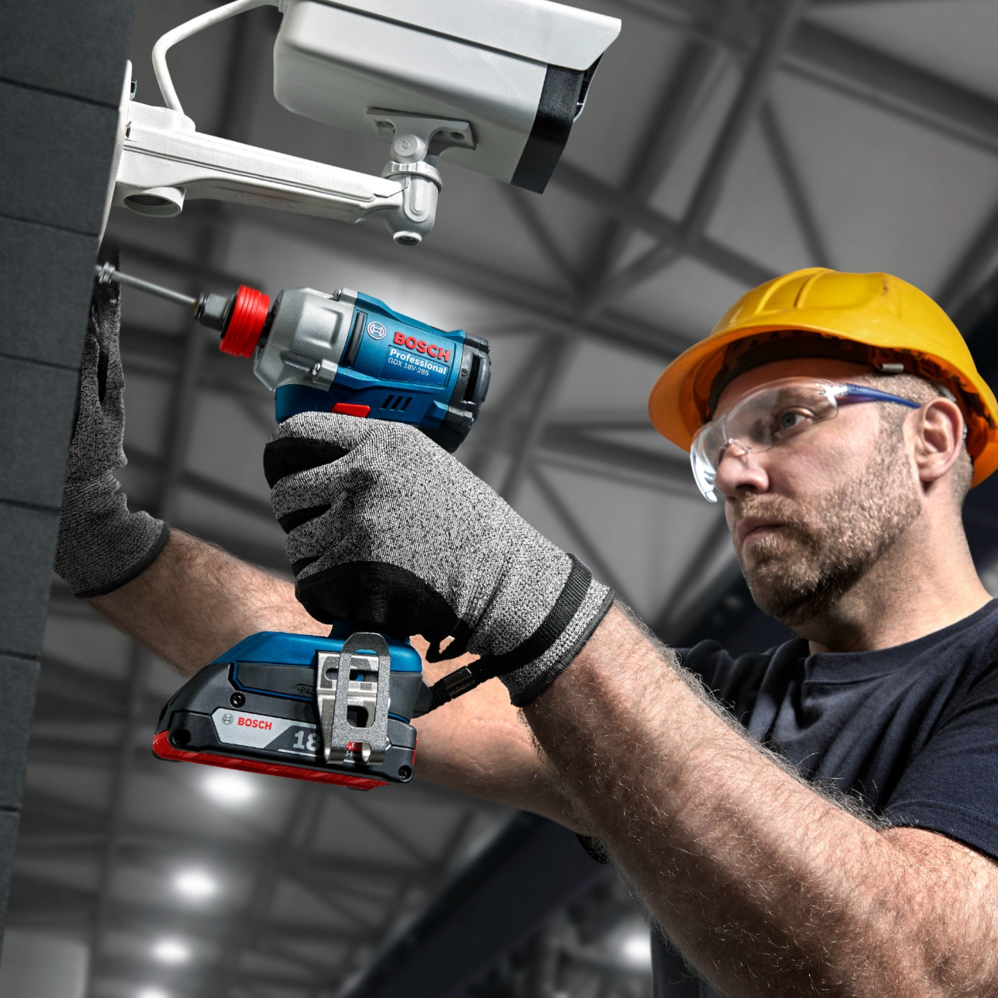 Bosch GDX 18V 285 Professional Akku Drehschlagschrauber 18 V 285 Nm 1 4 Brushless Solo 06019N2120 ohne Akku ohne Ladegeraet 2 - toolbrothers