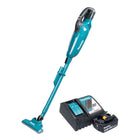 Makita DCL 284 FRT Akku Staubsauger 18 V 0 73 l Brushless 1x Akku 5 0 Ah Ladegeraet 0 - toolbrothers
