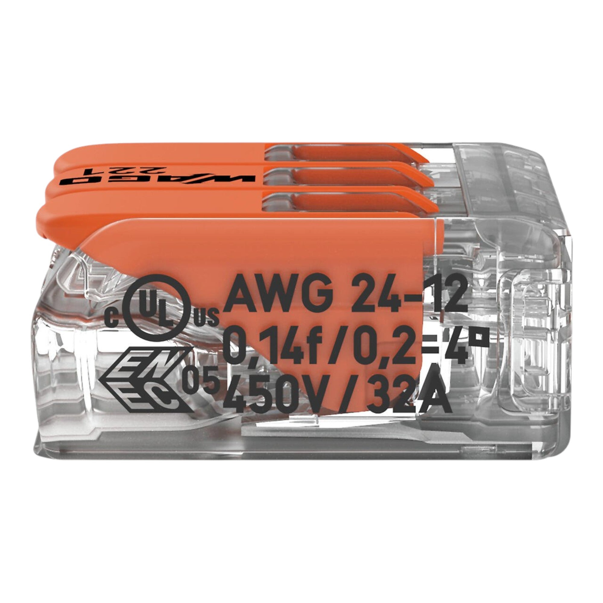 Wago 221 413 Verbindungsklemme 3 x 4 mm 50 Stueck 4 - toolbrothers