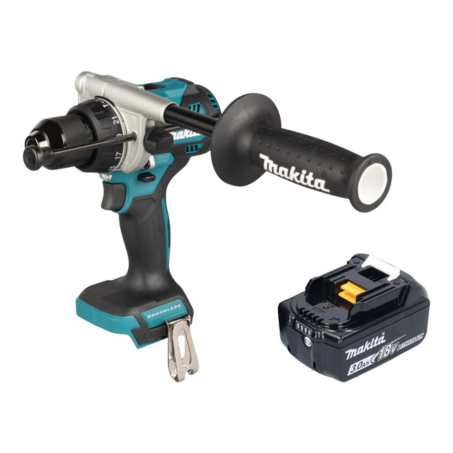 Makita DHP 492 F1 Akku Schlagbohrschrauber 18 V 141 Nm Brushless 1x Akku 3 0 Ah ohne Ladegeraet 0 - toolbrothers