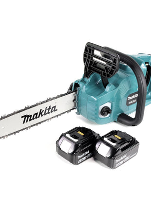 Makita DUC 353 G2 Akku Kettensäge 36V ( 2x18V ) Brushless 35 cm + 2x 6,0 Ah Akku - ohne Ladegerät - Toolbrothers