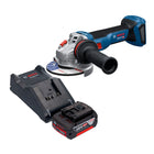 Bosch GWS 18V 11 Professional Akku Winkelschleifer 18 V 125 mm 1x Akku 5 0 Ah Ladegeraet 0 - toolbrothers