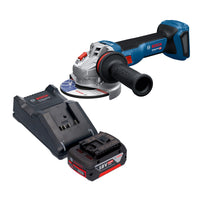 Bosch GWS 18V 11 Professional Akku Winkelschleifer 18 V 125 mm 1x Akku 5 0 Ah Ladegeraet 0 - toolbrothers