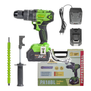 Procraft PA18BL Akku Schlagbohrschrauber 20 V 50 Nm Brushless 2x Akku 4 0 Ah Ladegeraet Koffer 0 - toolbrothers